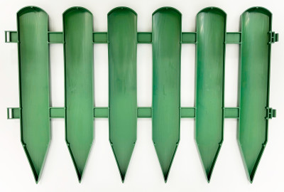 Садовое ограждение Штакетник 40см Хаки