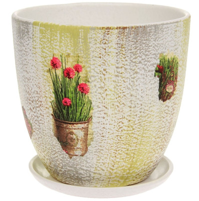 Горшок для цветов керамика Овал Прованс №2