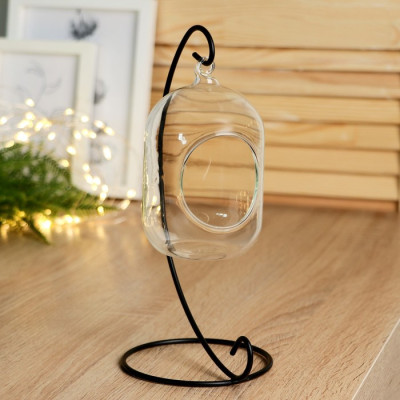 Флорариум На подвесе 23 см 12х8см Цилиндр 2329282