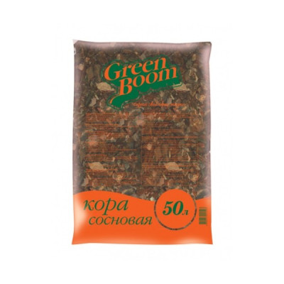 Кора сосновая Green Boom 50,0л