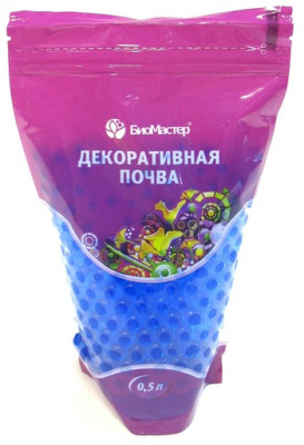Декоративная почва-гель 0,5л Био-Мастер