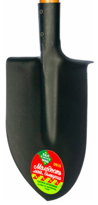 Лопата штыковая Моя молодость с лакированным черенком 0915-ч ЦИ