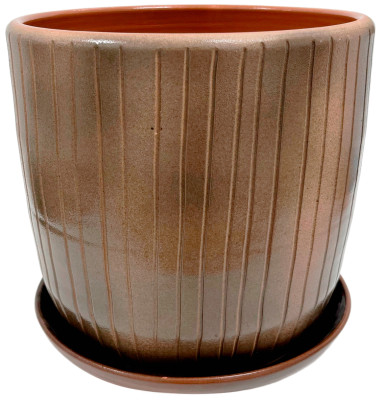Горшок для цветов Вертикаль 6л керамика Кунгур