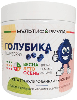 Мультиформула для Голубики Весна-Лето-Осень 0,5кг