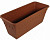 Горшок Ящик для цветов Колывань 40см терракотовый