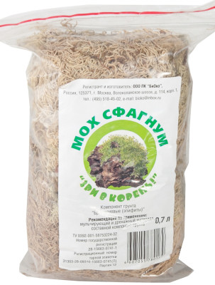 Сфагнум мох 0,7л БиОко
