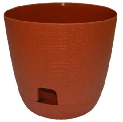 Горшок для цветов Эккопласт 3,0л терракот