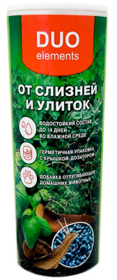 DUO elements от слизняков и улиток 125г