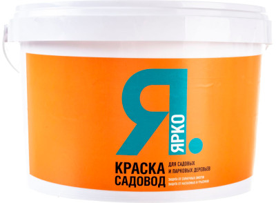 Садовая побелка 2,5кг Ярко Садовод