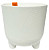 Горшок для растений ФИТА 4,3л белый