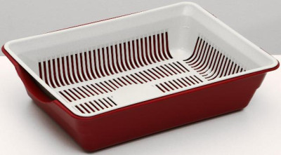 Лоток с сеткой №4 для животных Атлантис Пласт