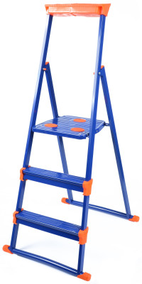 Стремянка 3 ступени стальная СМ3+ для рыхл. поверхностей