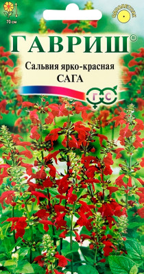 Сальвия Сага ярко-красная *  0,05 г
