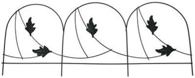 Заборчик декоративный металл 64065 Садовита