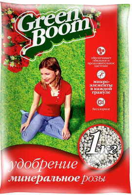 Удобрение Розы 1кг GreenBoom сухое тукосмесь