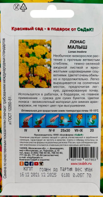 Лонас инодора Малыш карликовый