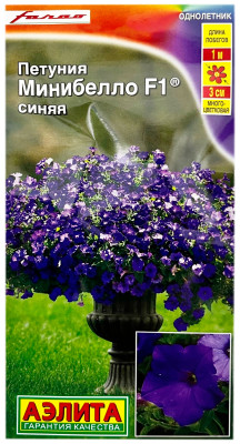 Петуния МИНИБЕЛЛО F1 СИНЯЯ АЭЛИТА