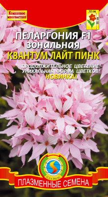 Пеларгония зональная Квантум Лайт Пинк 3шт