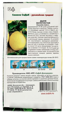 Дыня Золотистая СеДеК описание