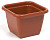 Горшок для цветов Ламела 300*300*210 8л квадр. террак. М8640