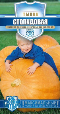 Тыква Стопудовая 1,0 г серия Русский богатырь Тыква Стопудовая 1,0 г серия Русский богатырь