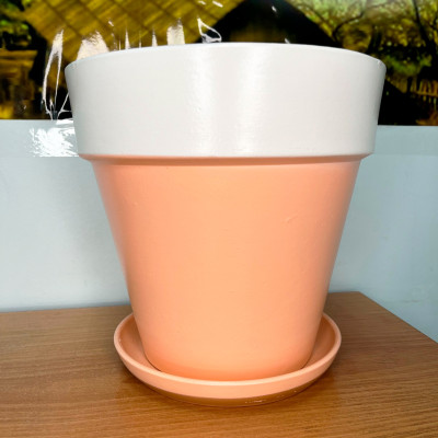 Горшок Разноцветный 23*23см 5л керамика Кунгур Горшок Разноцветный 23*23см 5л керамика Кунгур