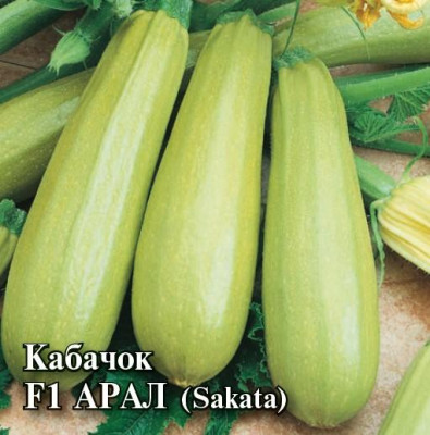 Кабачок Арал F1 5шт фасовка (Саката) Кабачок Арал F1 5шт фасовка (Саката)