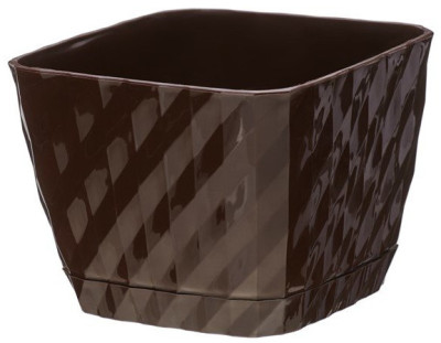 Кашпо Классика 4,5л цвет Шоколад 4422036