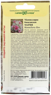 Маммиллярия бокасанская (Кактус) Мария 2шт