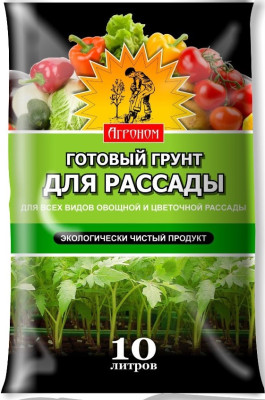 Грунт Агроном 10,0л Для рассады