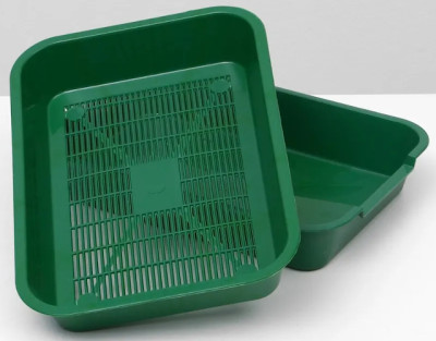 Лоток с сеткой №3 для животных Атлантис Пласт