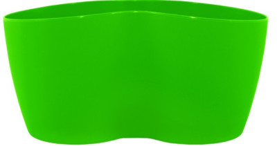 Горшок для Кактусов на 2 растения зеленый