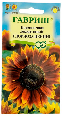 Подсолнечник декоративный ГЛОРИОЗА ИВНИНГ ГАВРИШ