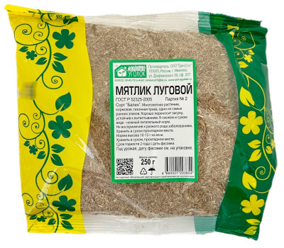 Мятлик 0,25кг Зеленый уголок
