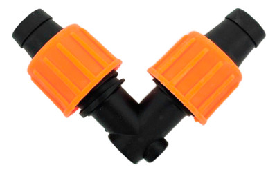 Угловое соединение для капельной ленты DN17 AD 5128