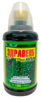 Здравень Аква для садовых декоративных и хвойных культур