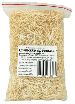 Стружка древесная декоративная 2,5л Сады Аурики