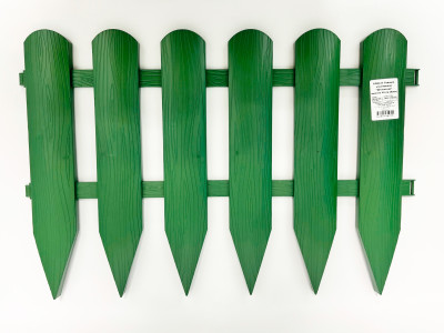 Садовое ограждение Штакетник 40см Хаки