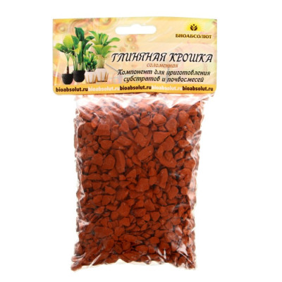 Глиняная крошка Биоабсолют 0,5л терракотовая