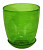 Горшок с подд. №4 алеб. крш. зел. /С 5197