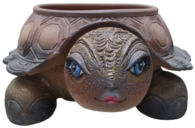 Кашпо Черепаха керамика Кунгур