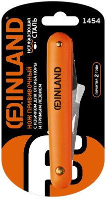 Нож прививочный с язычком для отгиба коры 1454 FINLAND