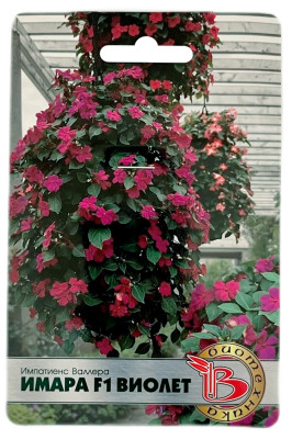 Импатиенс Валлера ИМАРА F1 ВИОЛЕТ БиоТехника