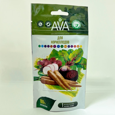 Удобрение АВА AVA для корнеплодов 100г дой-пак