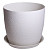 Горшок для цветов Верона 160мм М3096 белый
