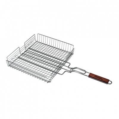 Барбекю решетка для мяса, 67*30*24см с тефл. покр.