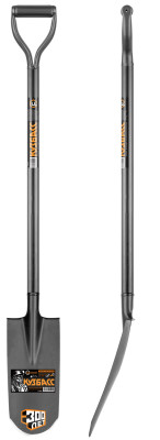 Лопата цельнометаллич. дренажная Кузбасс 120см 1546 ЦИ