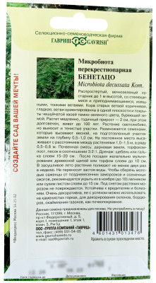 Микробиота перекрестнопарная Бенетацо ГАВРИШ описание