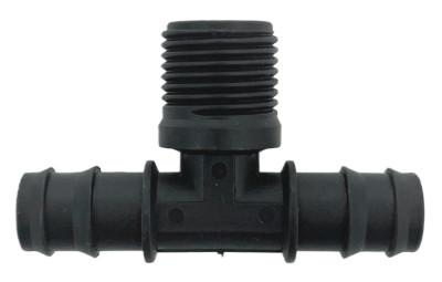 Соединитель-тройник 1-2 с резьбой (2)