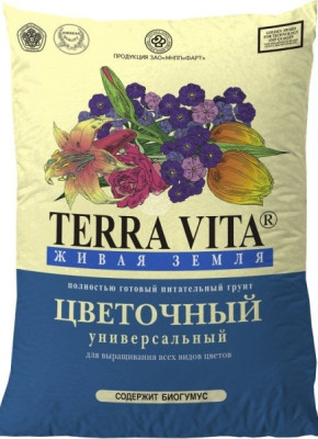 Грунт Фарт 25,0л Живая Земля Цветочная